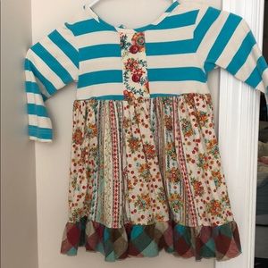 Ricrac and Ruffles dress 24 Month